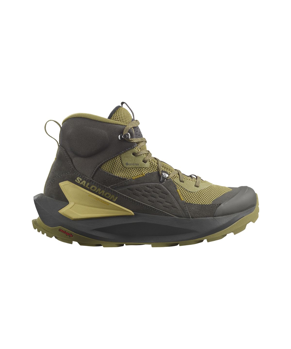 살로몬(SALOMON) 엘릭서 미드 GTX - 블랙:드라이드 허브:사우던 모스 / L47290500
