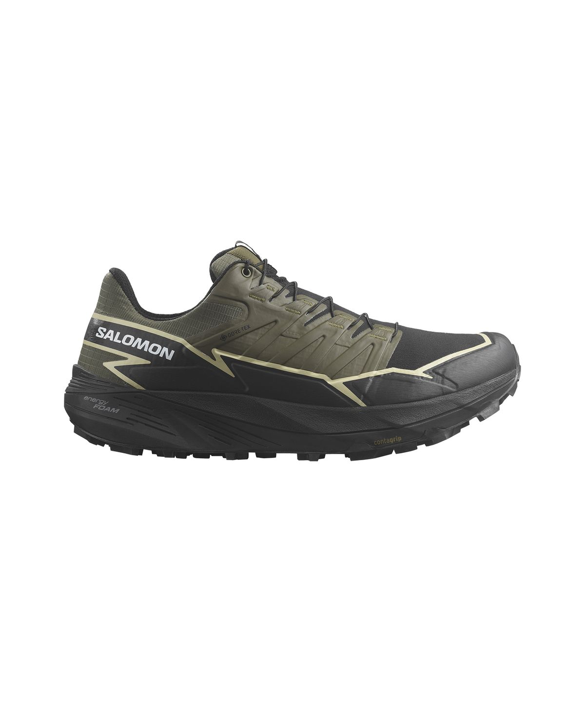 살로몬(SALOMON) 썬더크로스 GTX - 올리브 나이트:블랙:알팔파 / L47383400