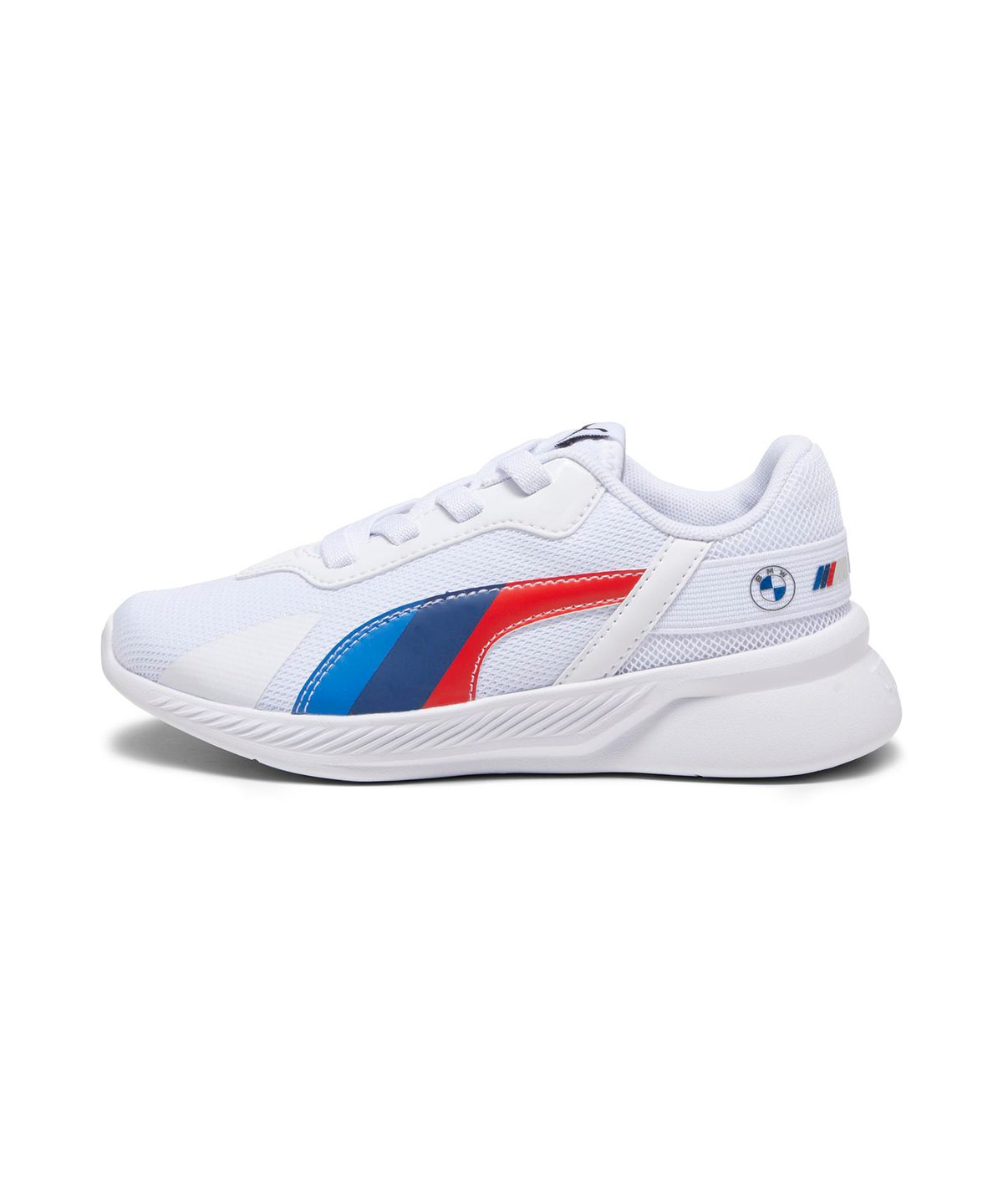 푸마 키즈(PUMA KIDS) BMW MMS Lilburion 프리스쿨 - 화이트:블루:레드 / 307773-02