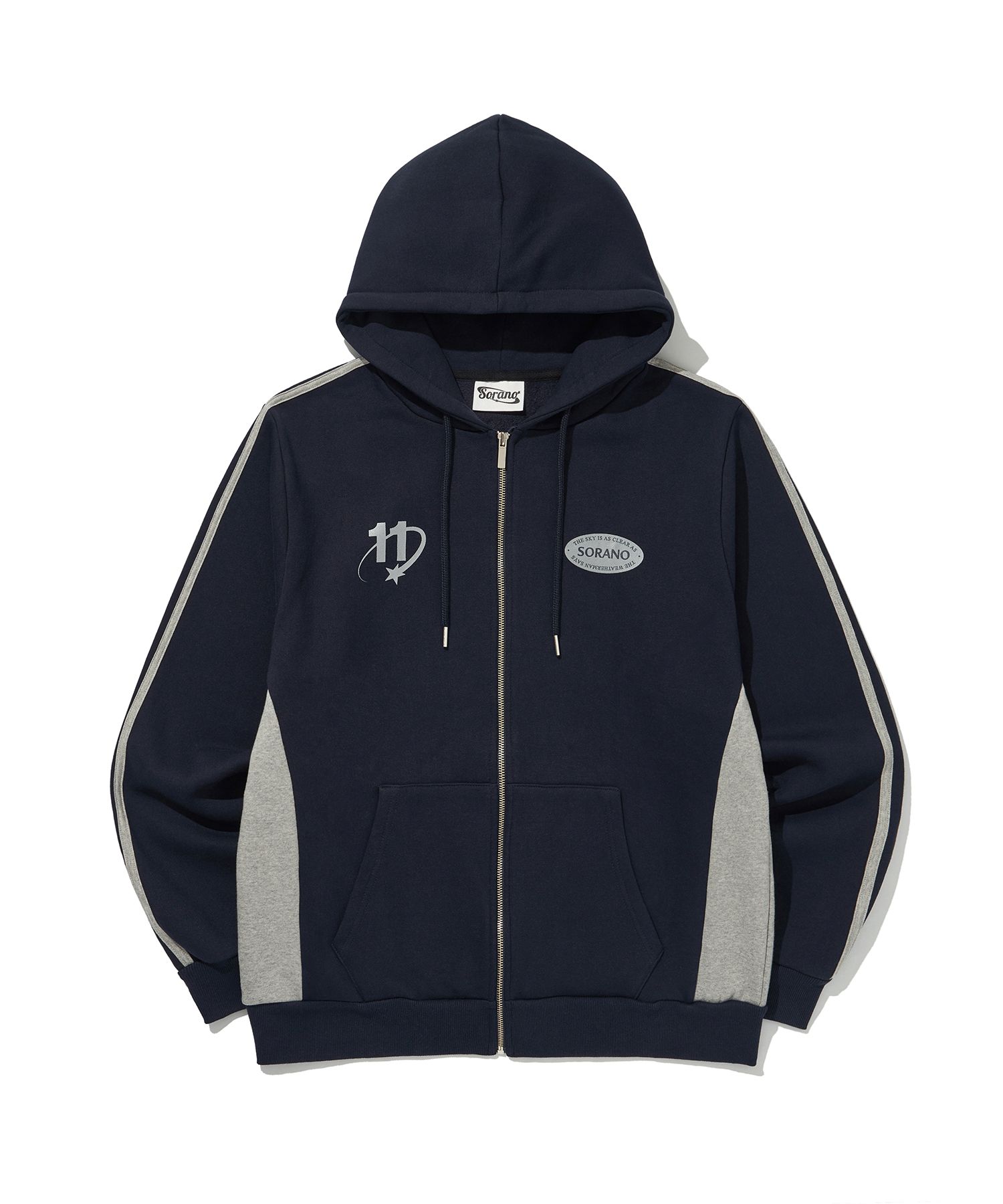 【Sorano】SORANO Basic Logo HOODIE ZIP-UP 소라노(SORANO) SORANO Basic Logo HOODIE ZIP-UP [3Color