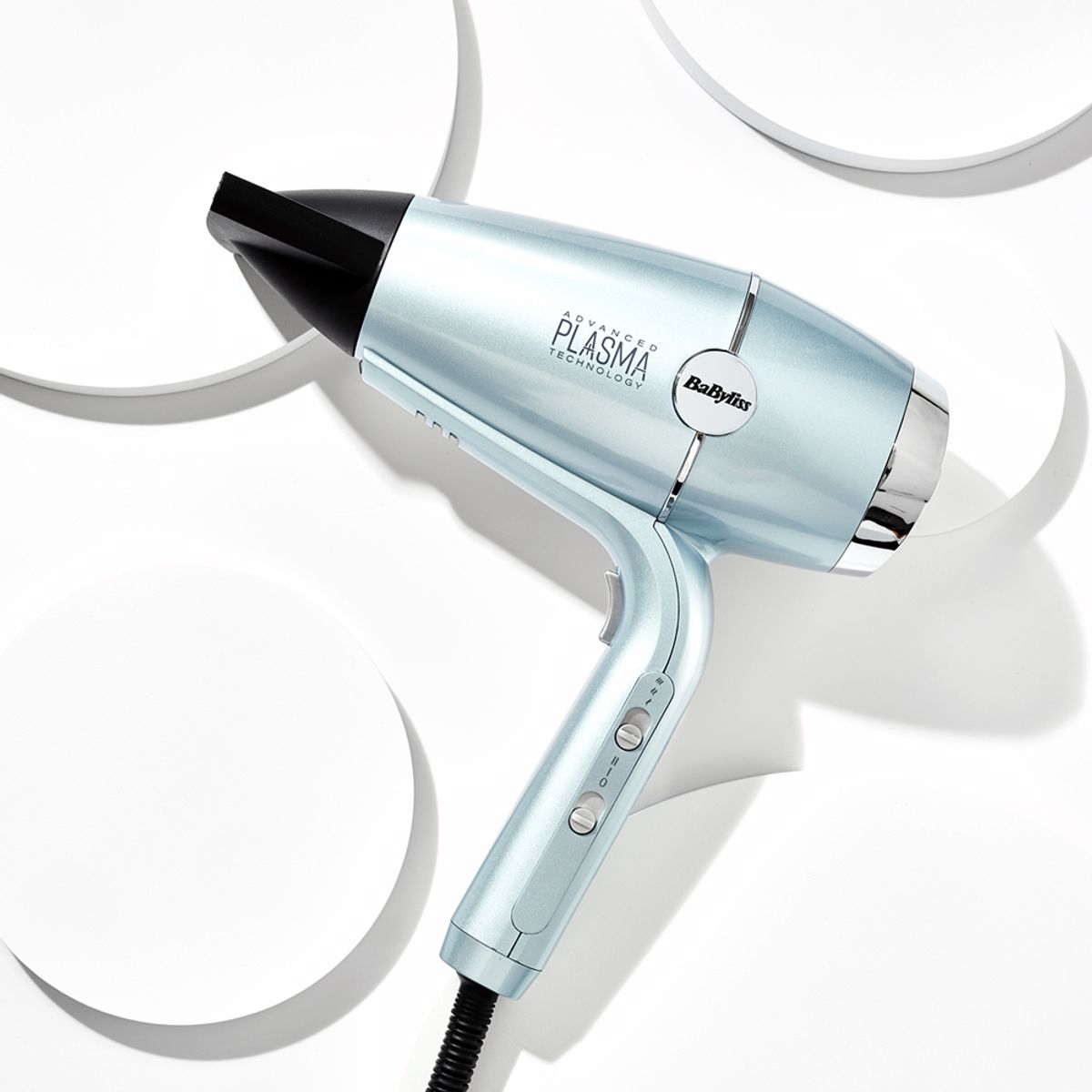 바비리스(BABYLISS) 1700W 하이드로 스무스 드라이기 블루 D5573K