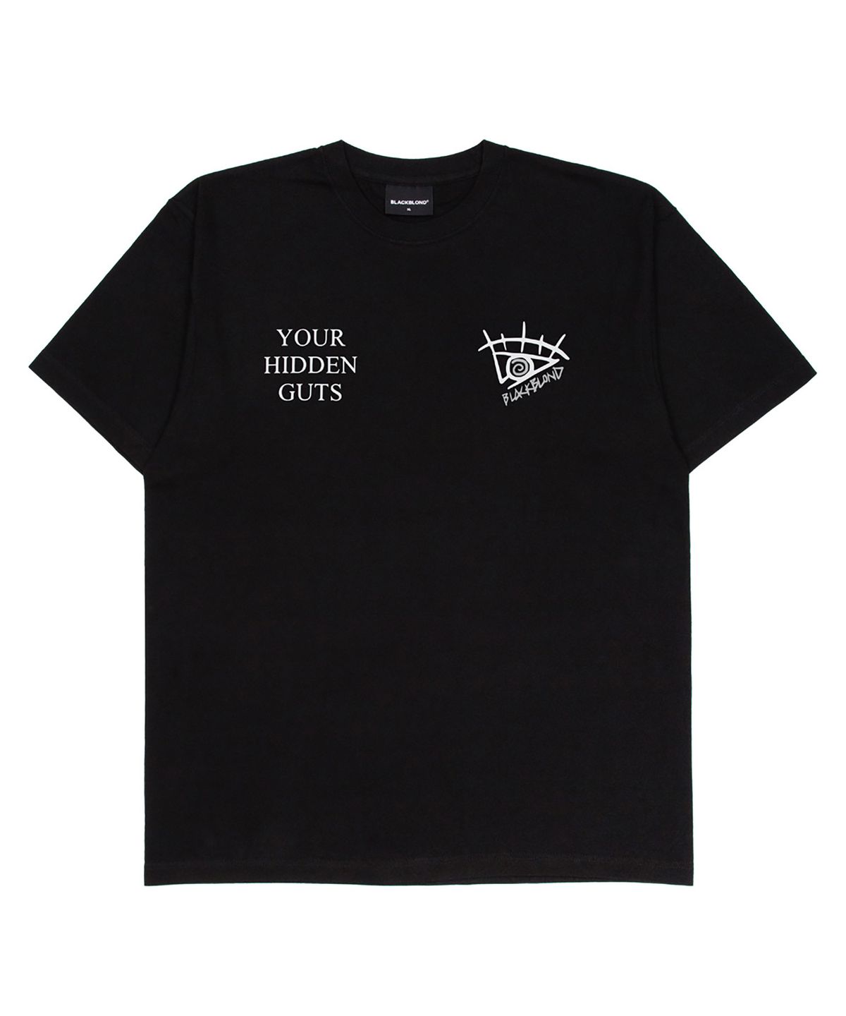블랙블론드(BLACKBLOND) 비비디 오큘러스 로고 티셔츠 (블랙)