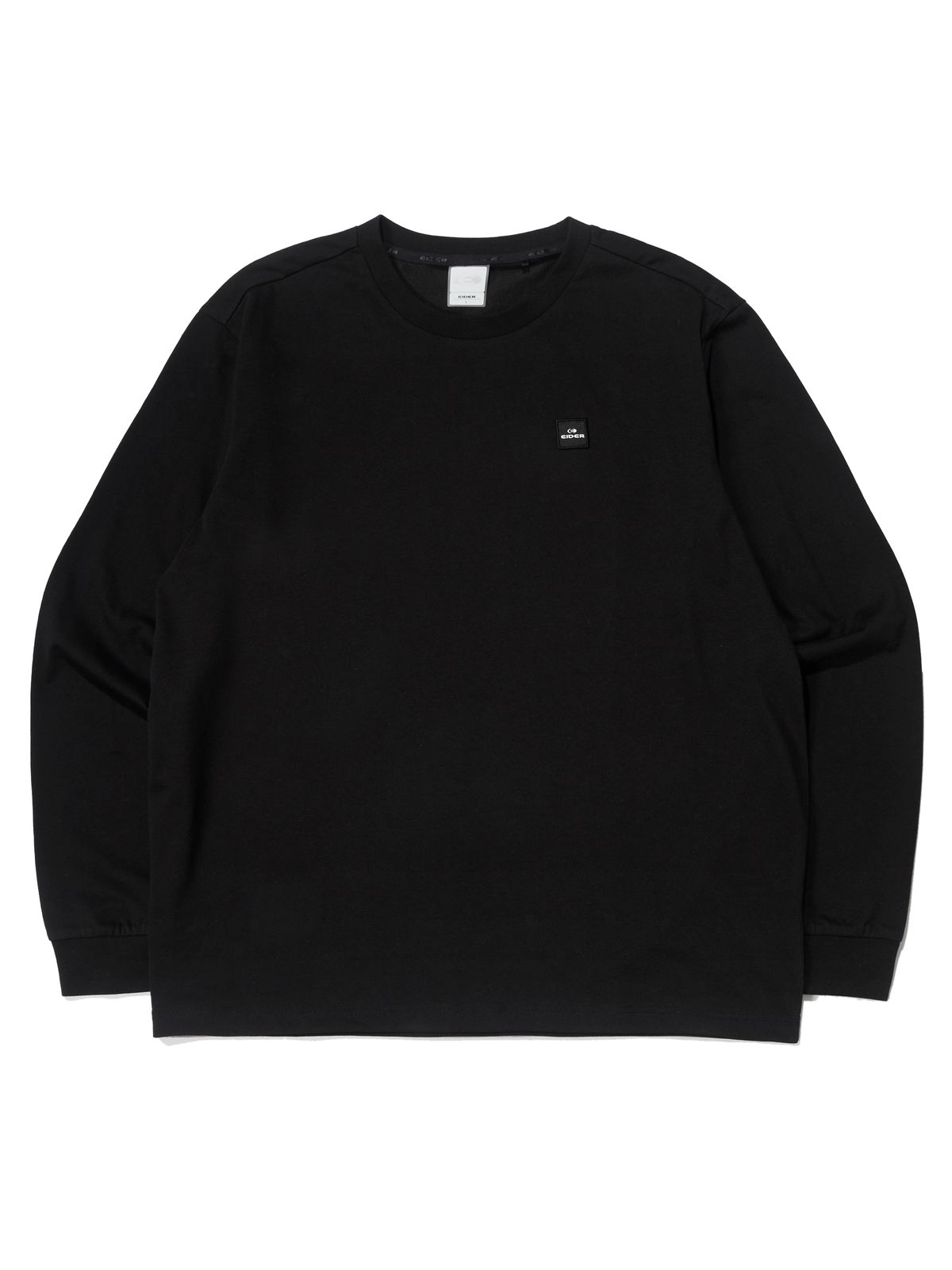 아이더(EIDER) BASIC (베이직) UNI 긴팔 티셔츠_Black