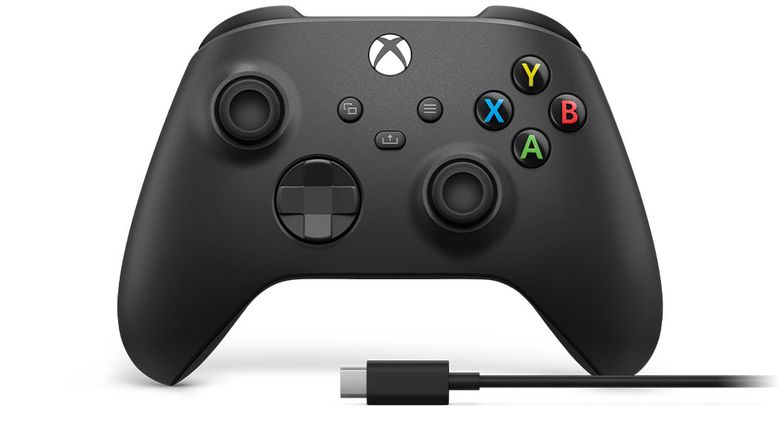 Xbox 무선 컨트롤러 카본블랙+케이블