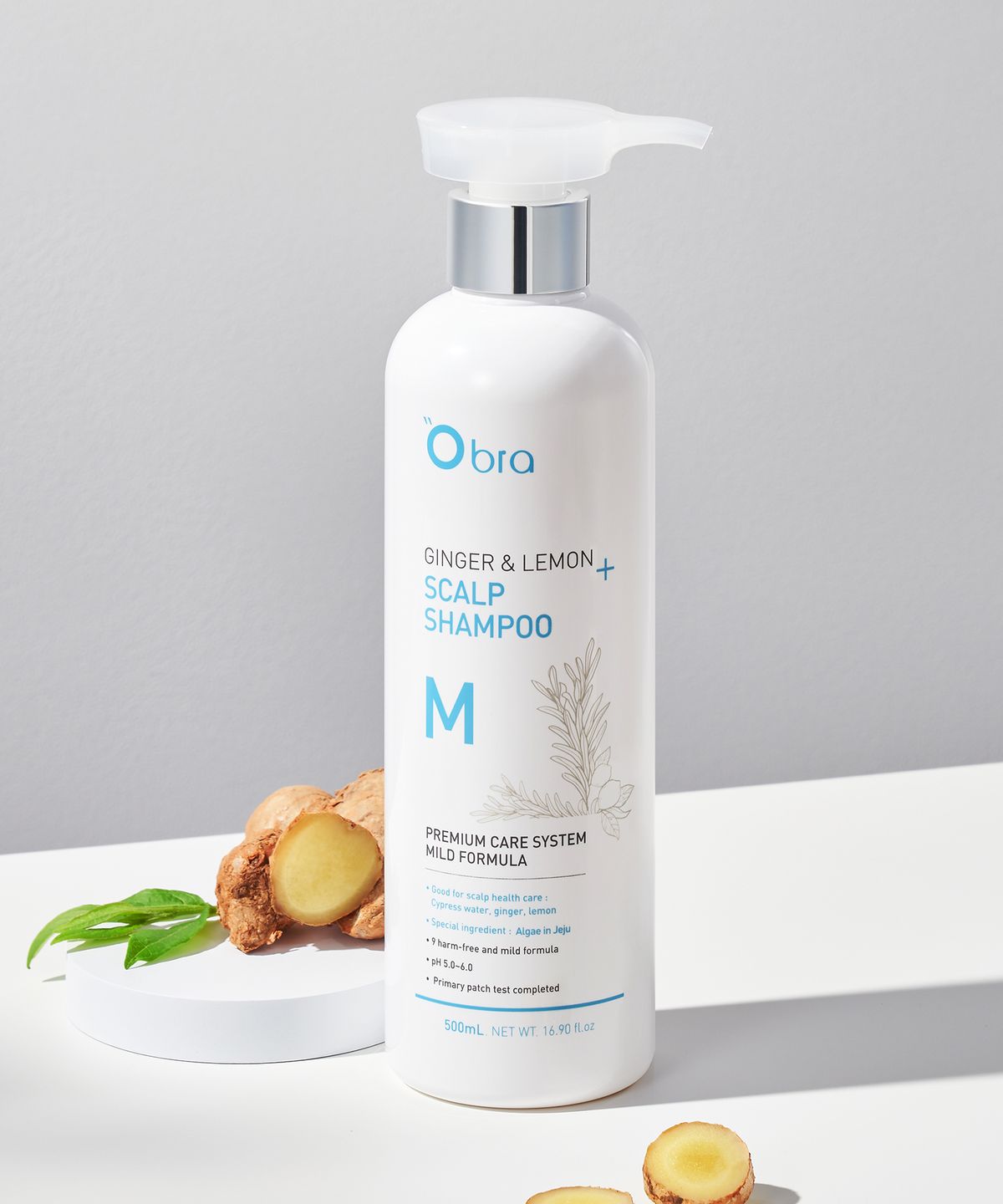 오브라(OBRA) 진저 앤 레몬 샴푸 모이스처 500ml