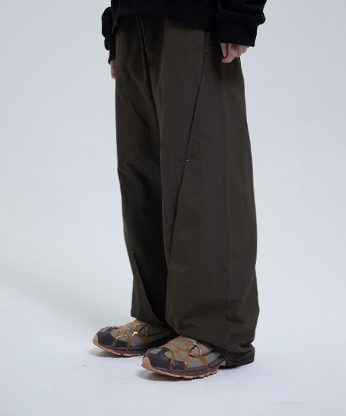 MUSINSA | THE COLDEST MOMENT TCM nylon hold pants (khaki)