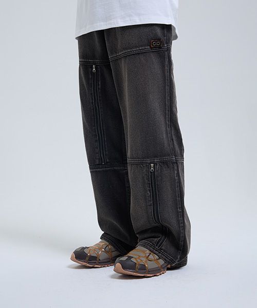 パンツ THE COLDEST MOMENT TCM block denim pants MUSINSA | THE COLDEST MOMENT TCM block denim pants