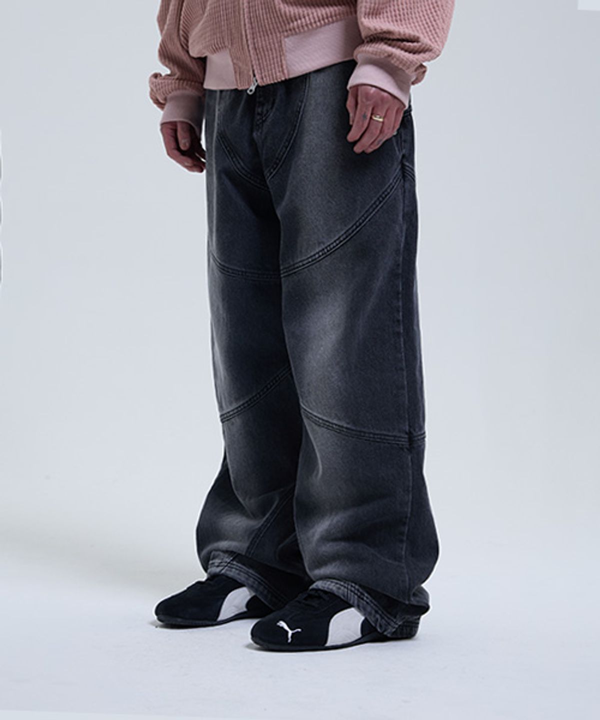 더콜디스트모먼트(THE COLDEST MOMENT) TCM web denim pants