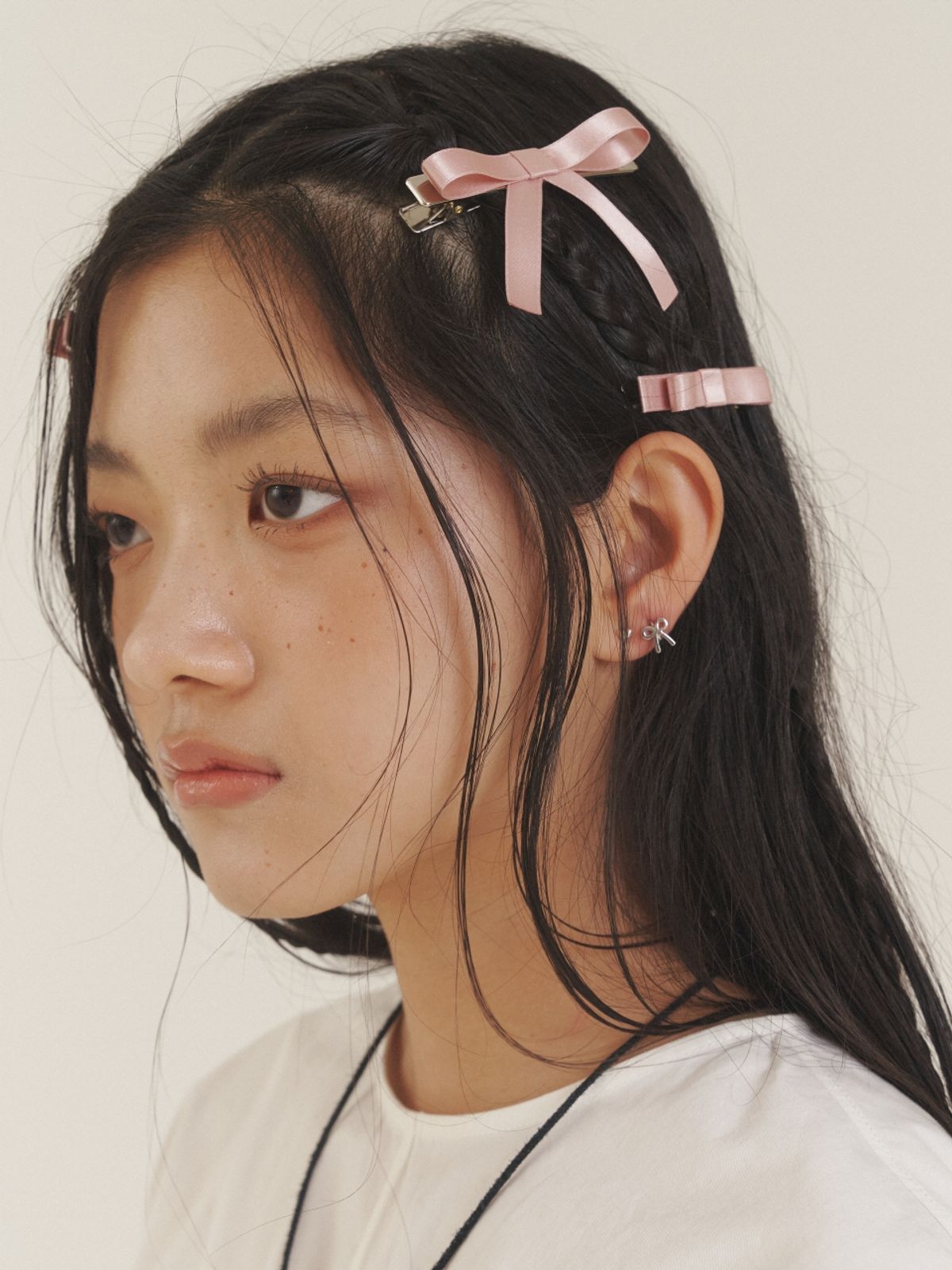 러브미몬스터(LOVE ME MONSTER) Love Ribbon M Hair Pin