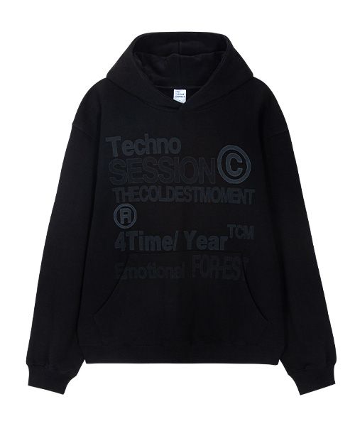 ◆THE COLDEST MOMENT TCM techno hoodie/4色◆ MUSINSA | THE COLDEST MOMENT TCM techno hoodie (black)
