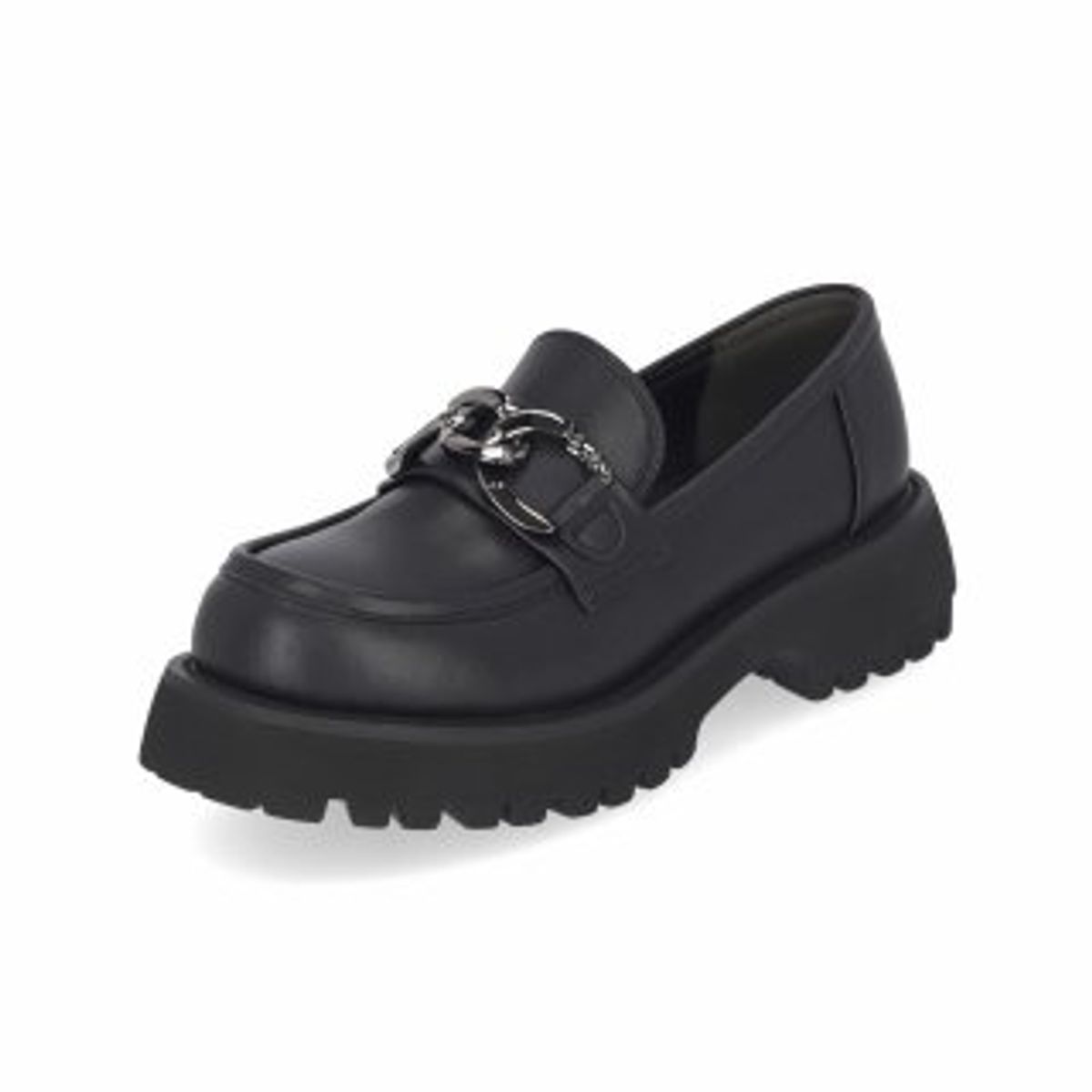 엘칸토(ELCANTO) 인텐스 여성 볼드체인 몰드 로퍼 4cm LCWC41I339