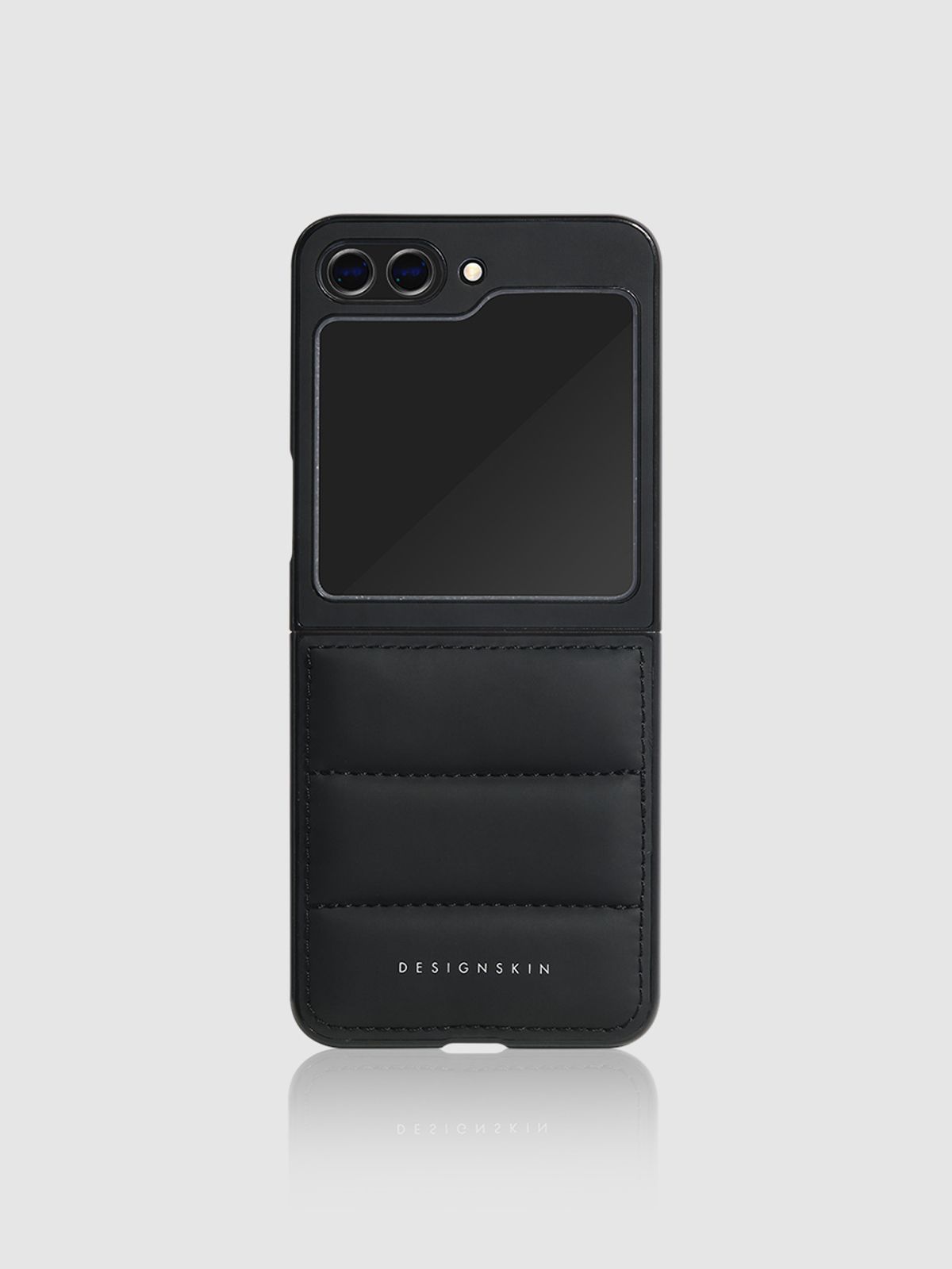 디자인스킨(DESIGNSKIN) 갤럭시Z플립5 엠보 케이스-블랙