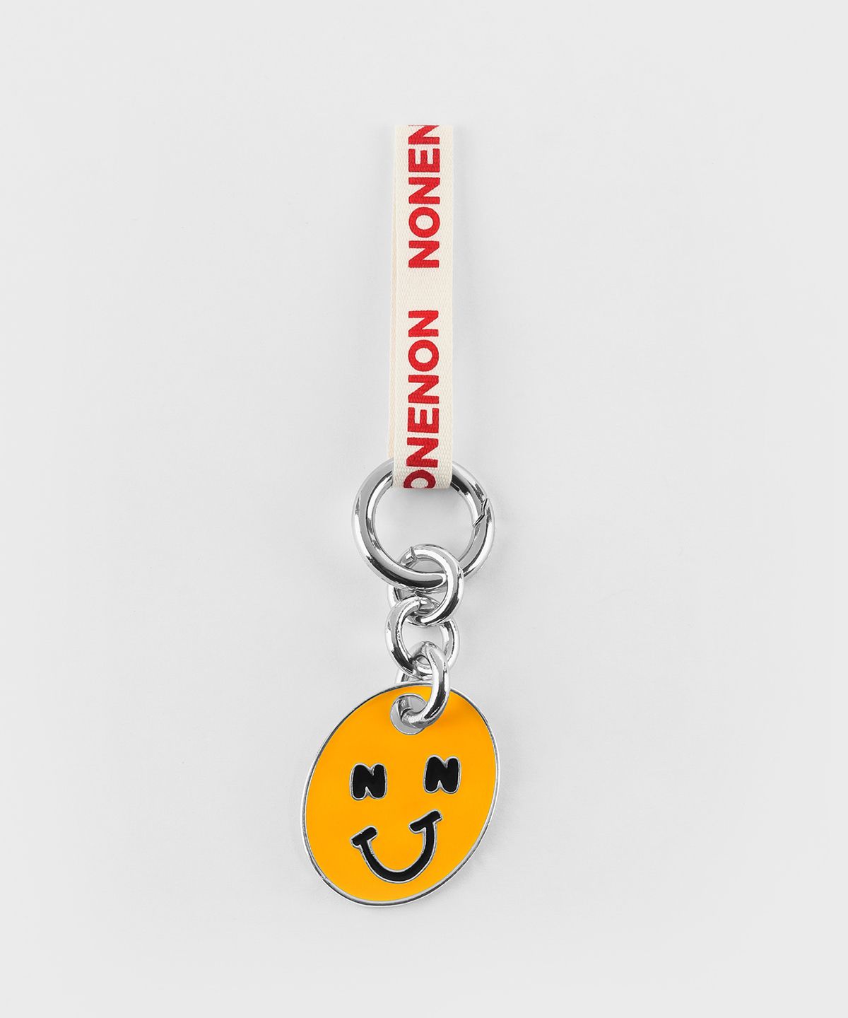 논논(NONENON) CROKEED SMILE CIRCLE KEYRING(EPOXY)_S