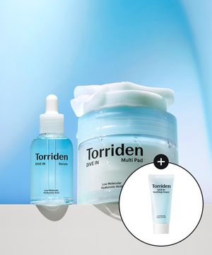 [SET] 다이브인 저분자 히알루론산 세럼 50ml+멀티패드 80매 (+수딩크림 20ml)