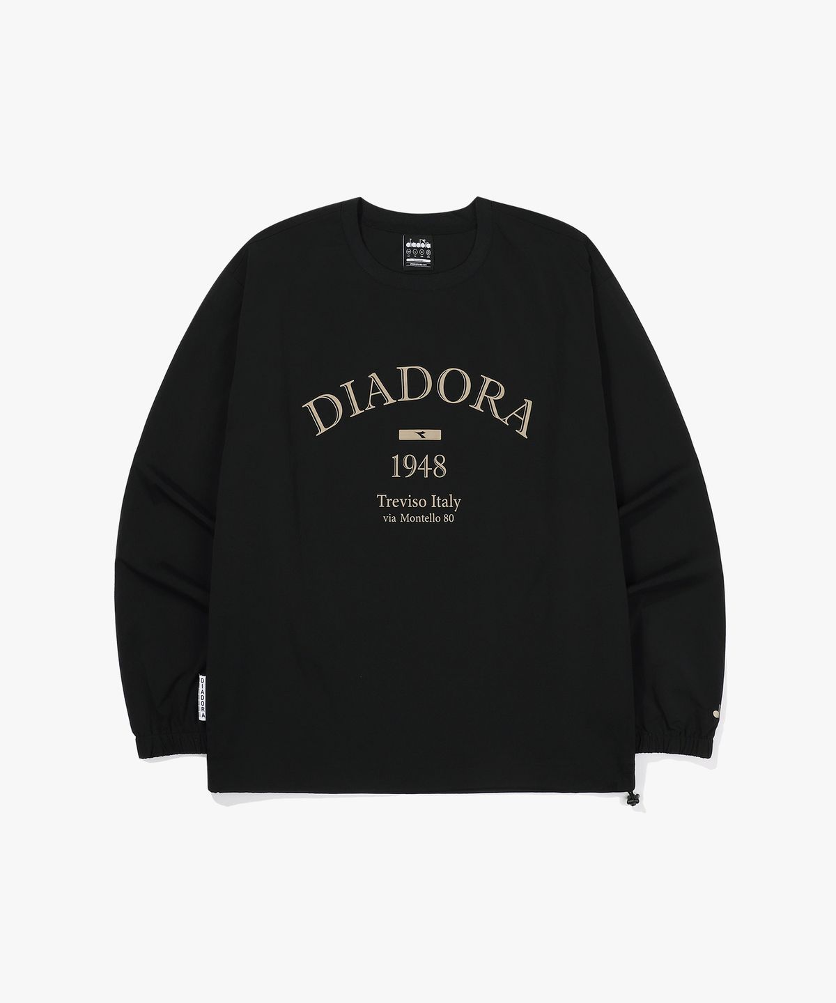 디아도라(diadora) 에센셜 우븐 피스테 BLACK