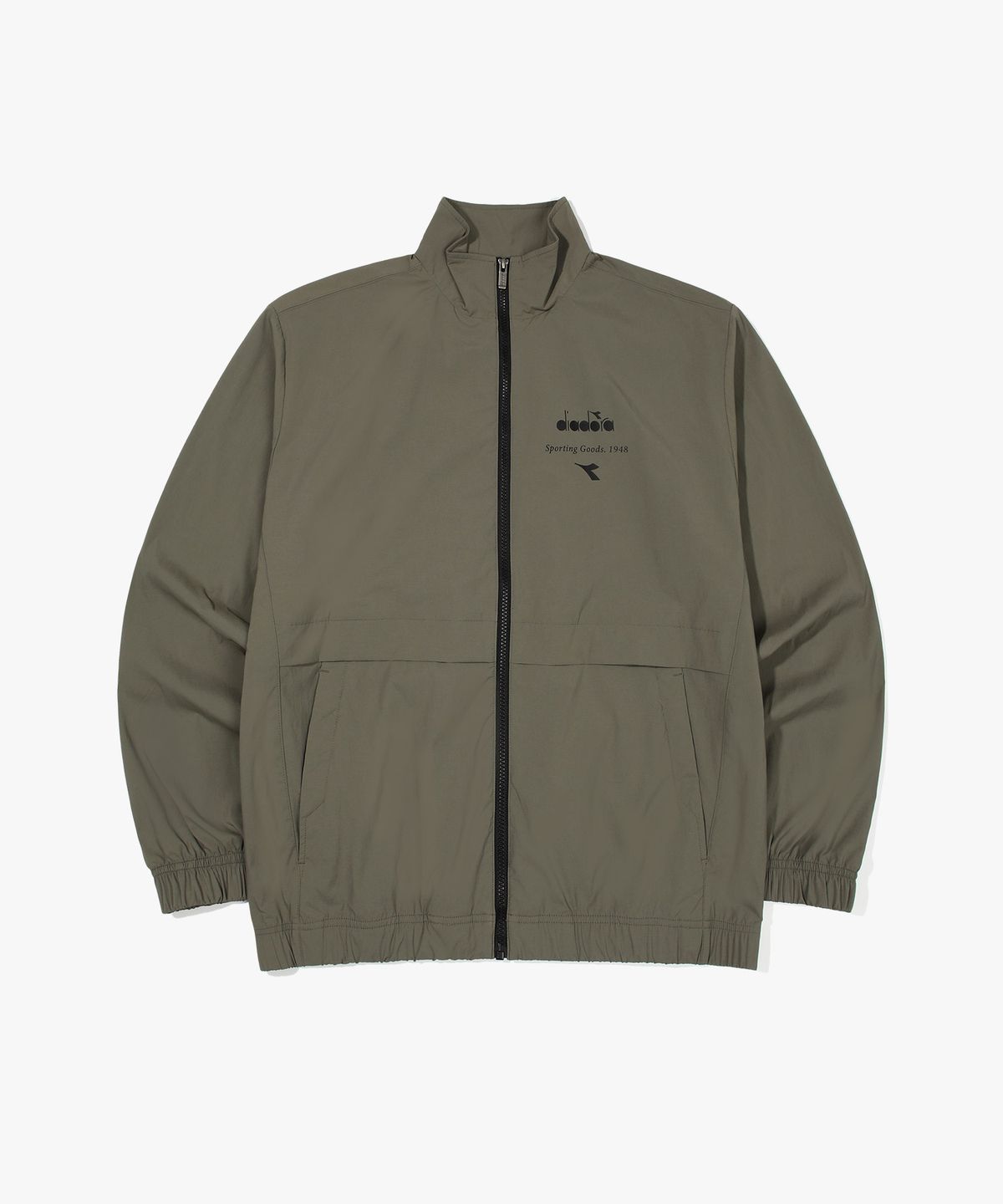 디아도라(diadora) 에센셜 우븐 자켓 KHAKI