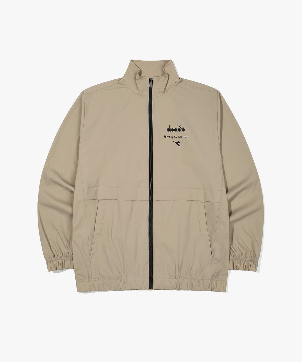 디아도라(diadora) 에센셜 우븐 자켓 BEIGE