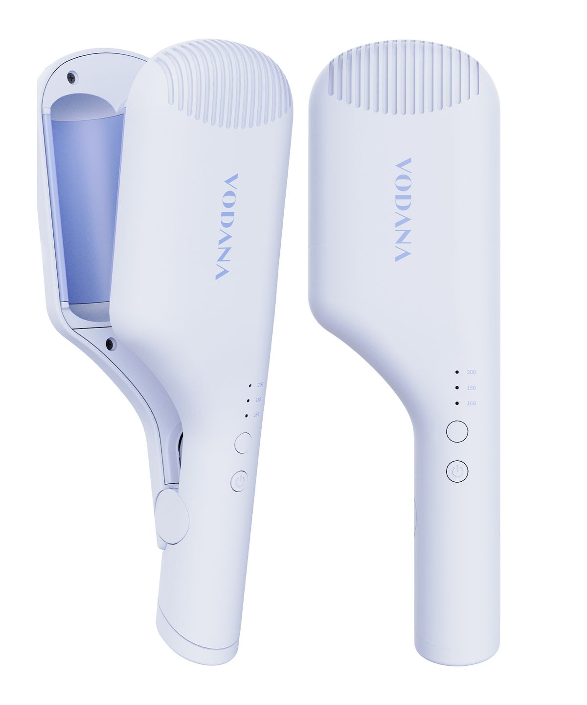 보다나(VODANA) 컴팩트 물결고데기 32mm 파우더 블루