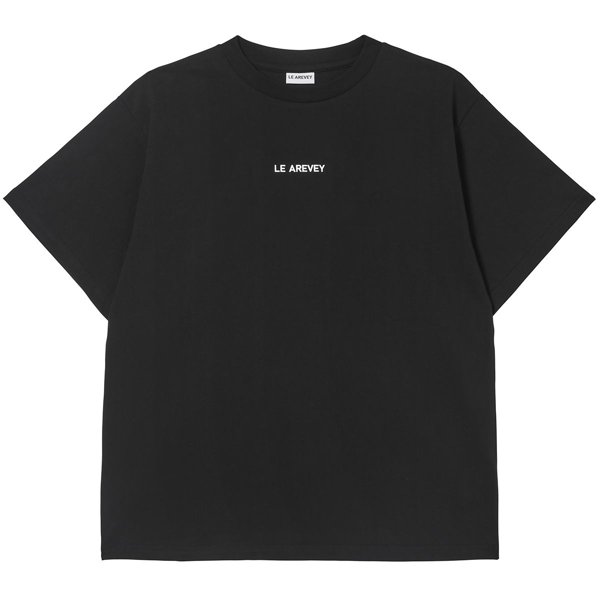 르아르베이(LEAREVEY) ORIGINAL LOGO T-SHIRT BLACK [WOMAN]