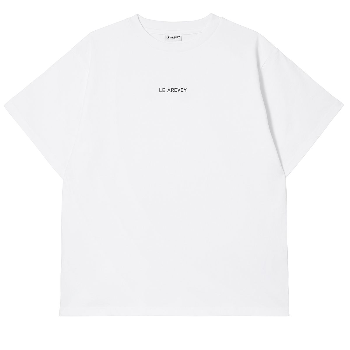 르아르베이(LEAREVEY) ORIGINAL LOGO T-SHIRT WHITE [WOMAN]