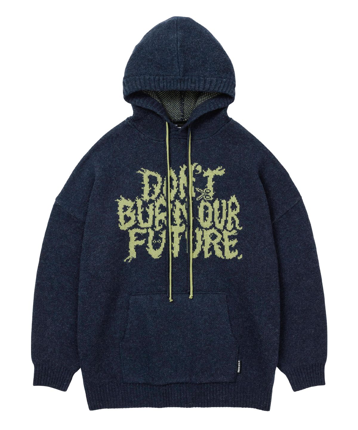 아조바이아조(AJOBYAJO) [PBA] DBOF Wool Knit Hoodie [NAVY]