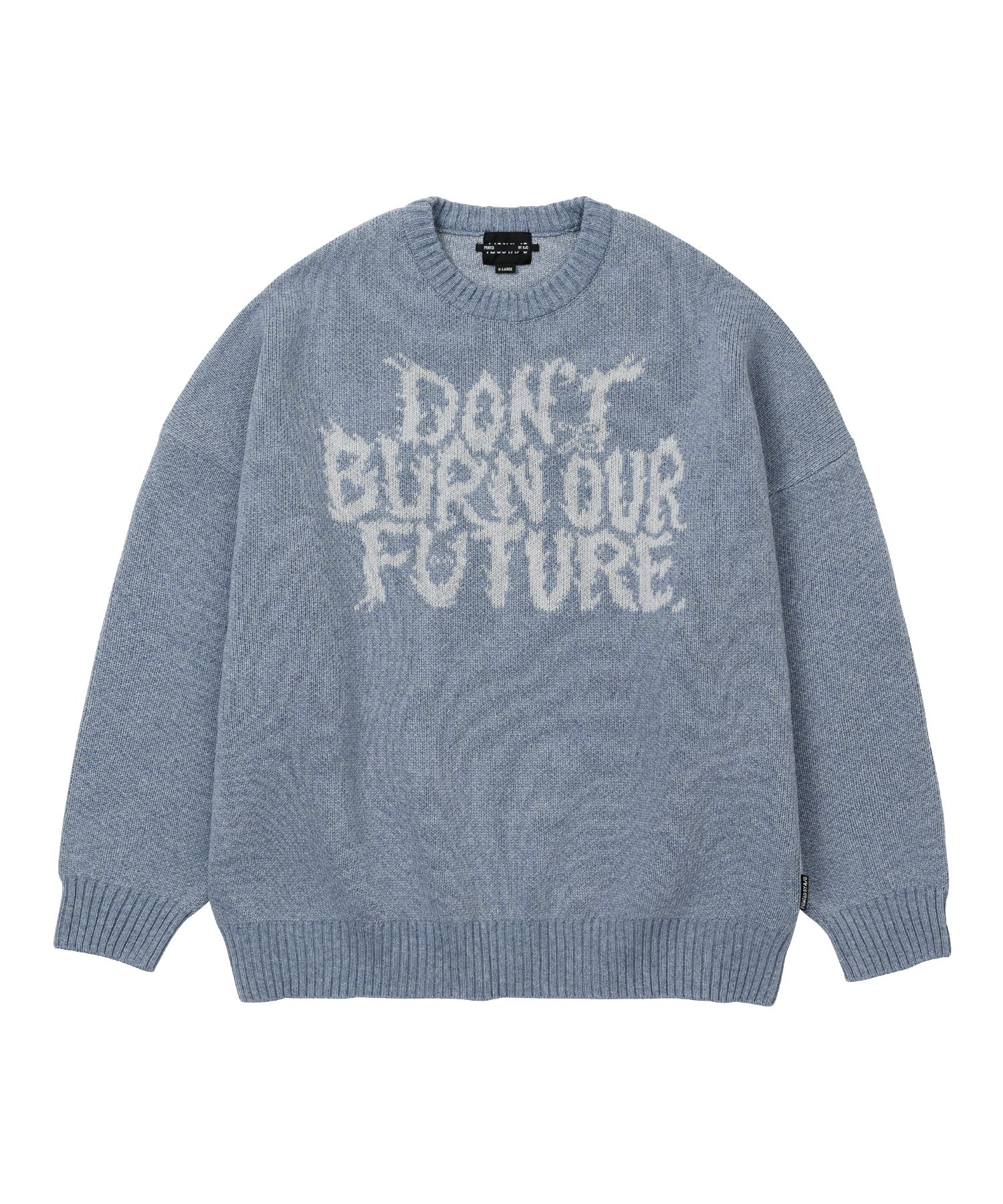 MUSINSA | AJOBYAJO [PBA] DBOF Wool Knit Sweater [SKY BLUE]