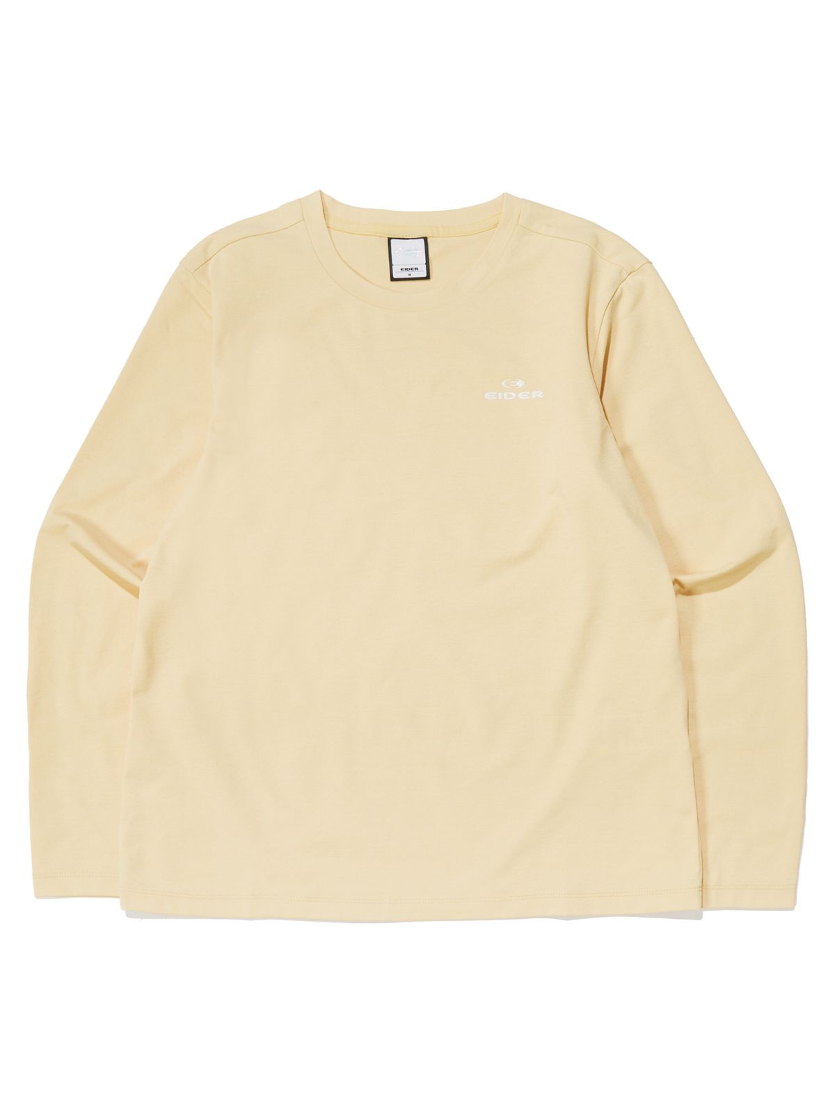 아이더(EIDER) JADE (제이드) β 긴팔 라운드 티셔츠_HONEY MUSTARD