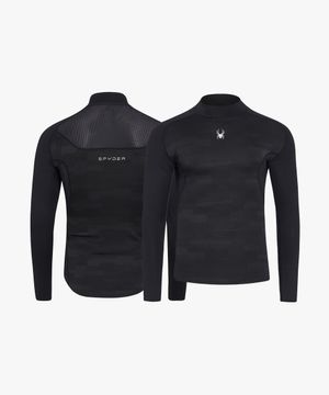 남성 프로웹 하이넥 베이스레이어 상의 SPHFCNCL202MBLK