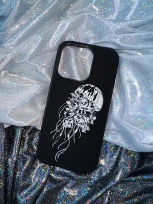 [패브릭 자수 케이스]Jellyfish