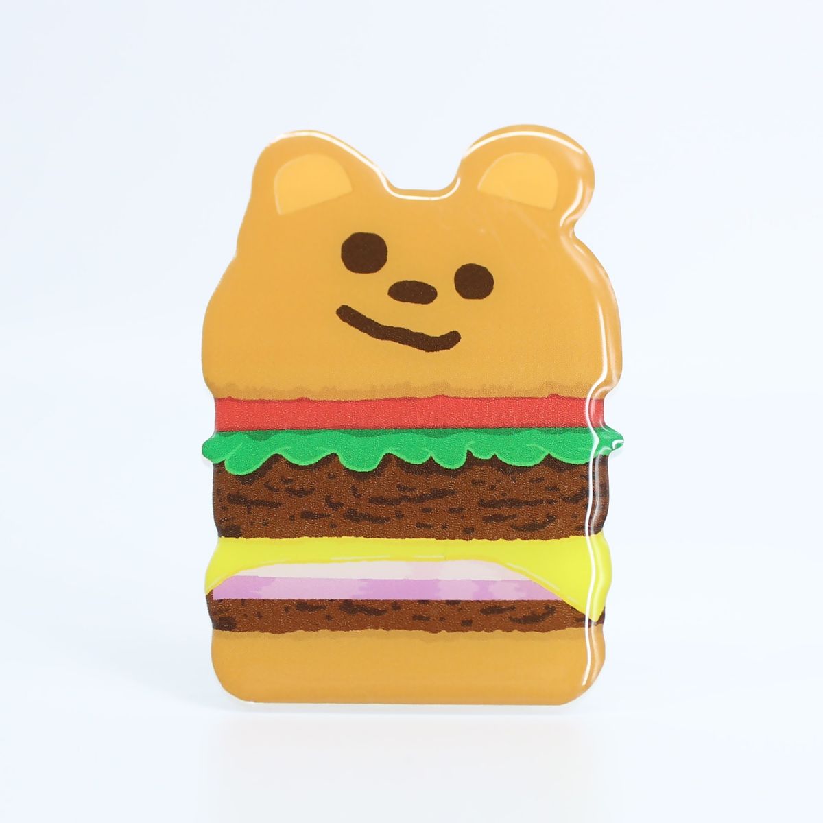 무룩이(MOORUGI) 무룩 치즈 버거 스마트톡 (부착형/맥세이프)
