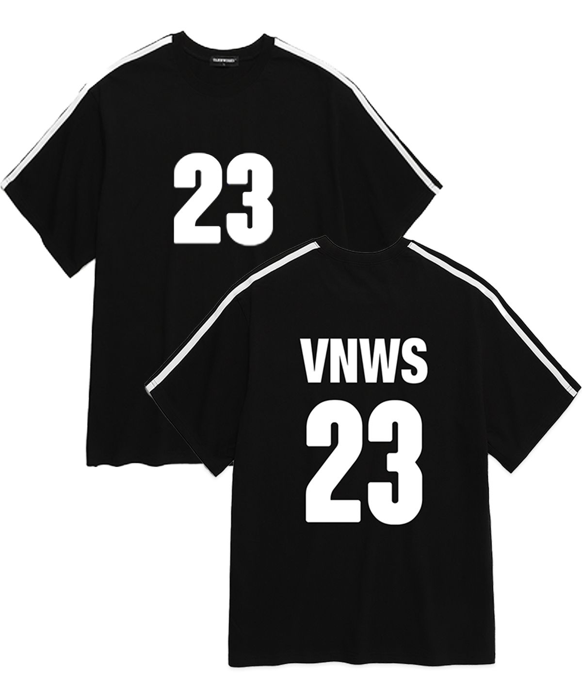 밴웍스(VANNWORKS) 블록코어 VNWS 반팔 티셔츠 (VS0035) 블랙