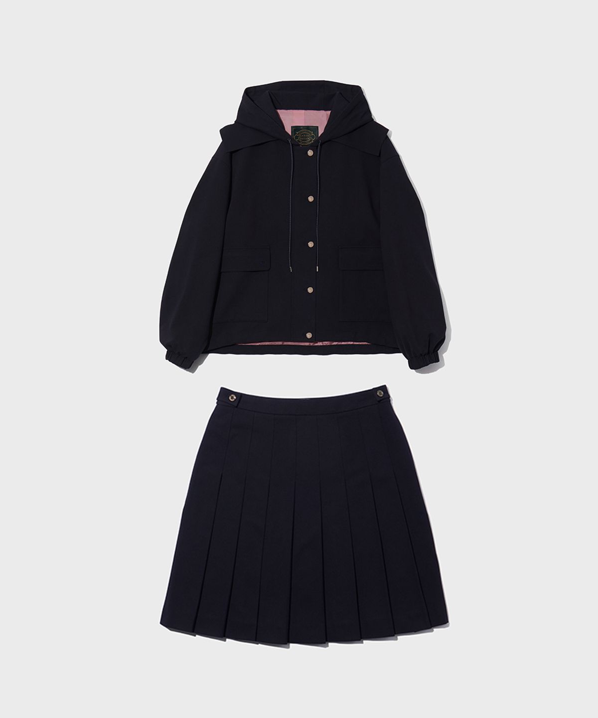 락피쉬웨더웨어(ROCKFISH WEATHERWEAR) SAILOR BLOUSON SKIRT SET UP - 2color