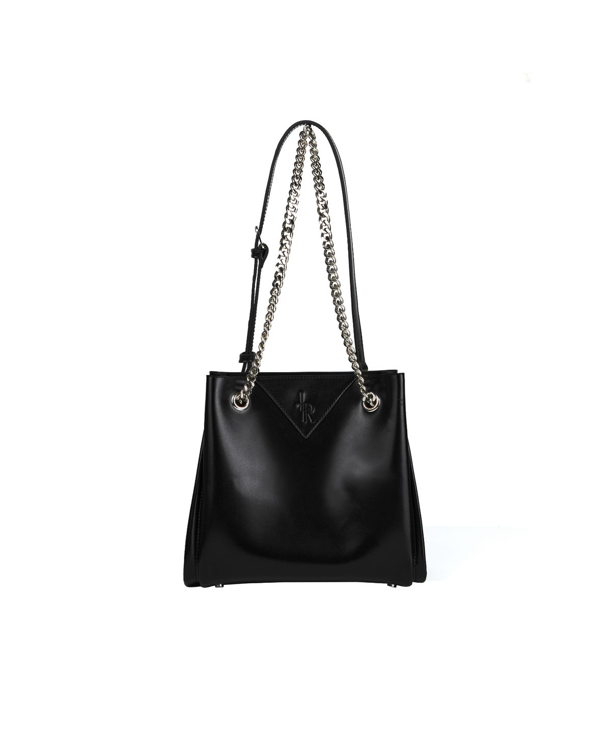 레더리(LEATHERY) 투웨이 체인 버킷백 [BLACK]