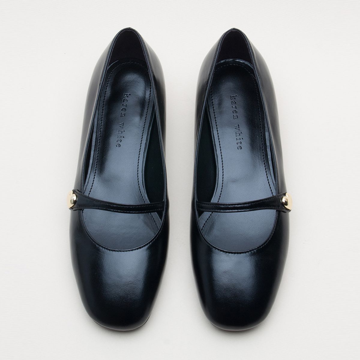 카렌화이트(KAREN WHITE) Heart flats kw2503 2cm 플랫
