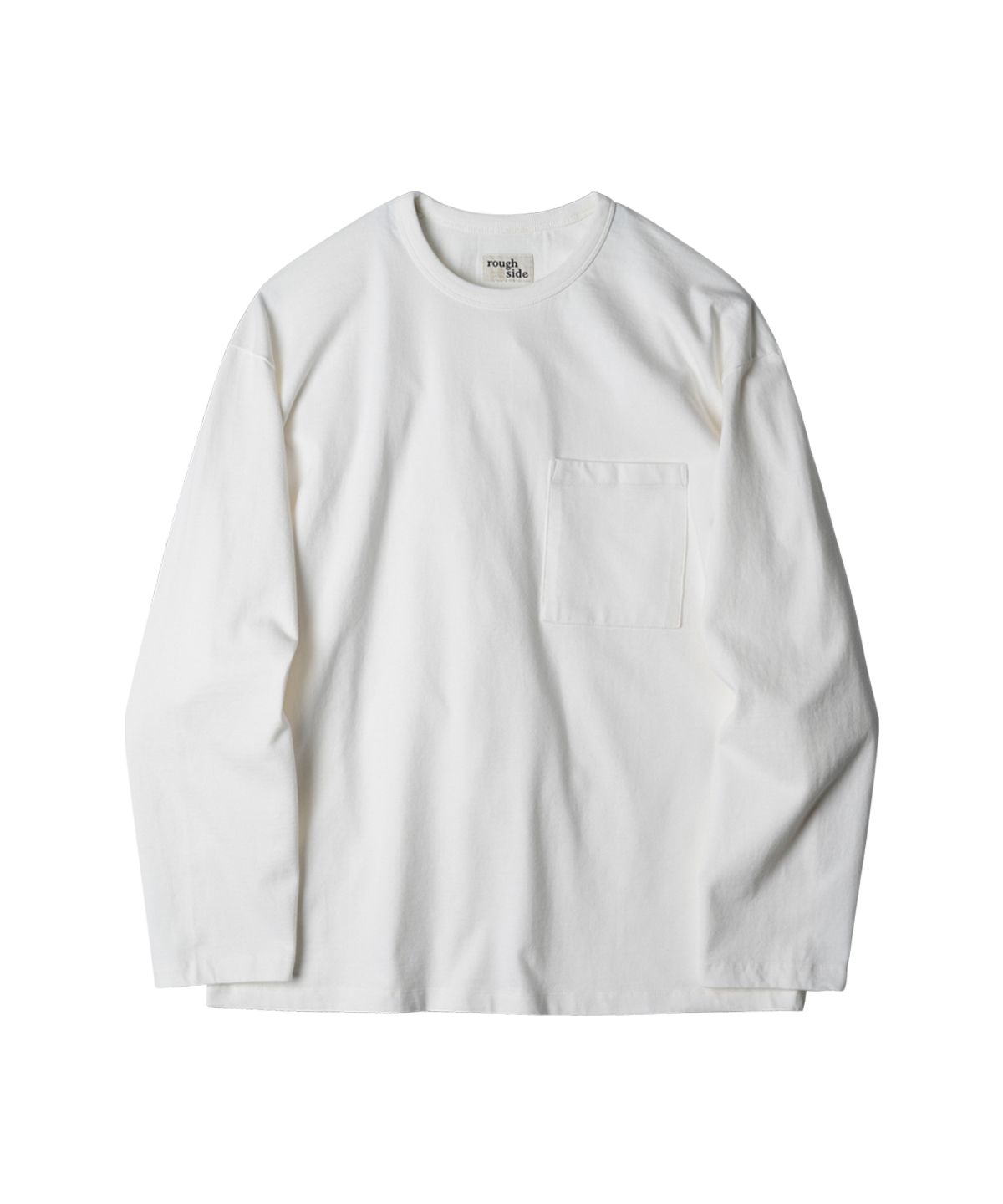 러프사이드(ROUGHSIDE) 25FW Primary Long Sleeve Off White