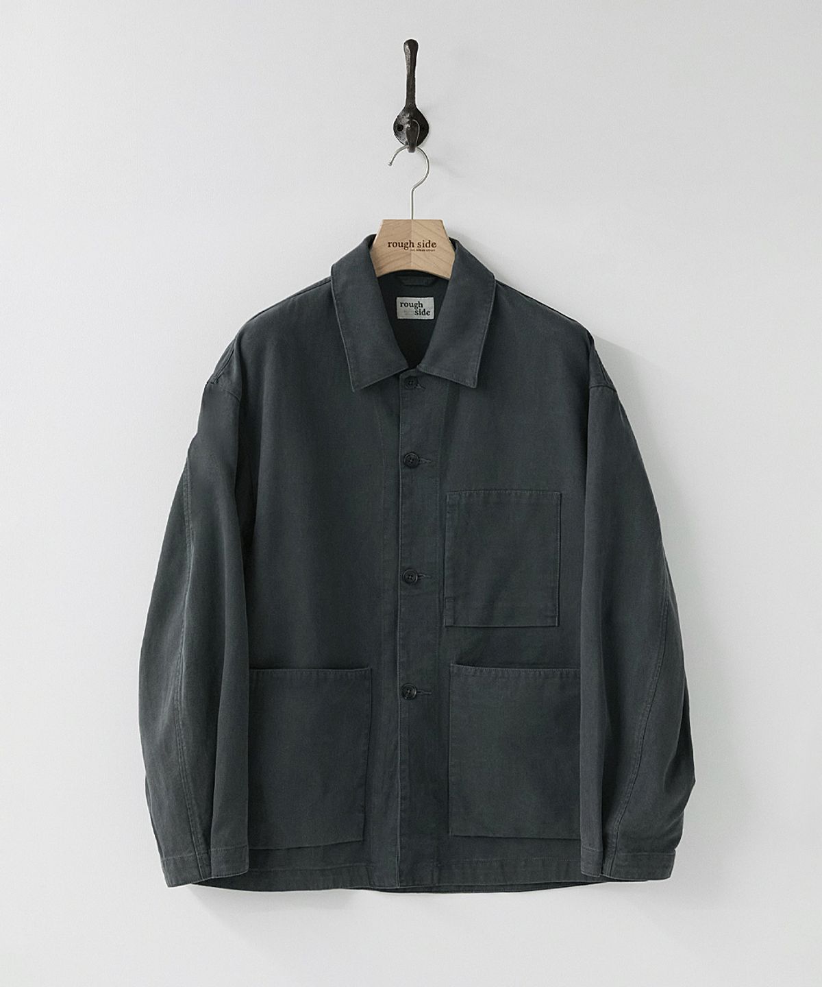 러프사이드(ROUGHSIDE) Comfort Jacket Graphite