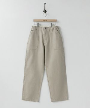 Elastic Fatigue Pants Oatmeal
