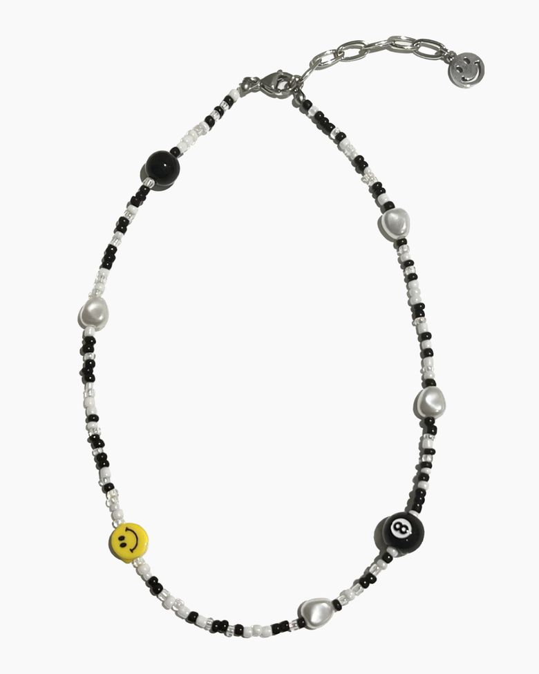 Black multi biz necklace
