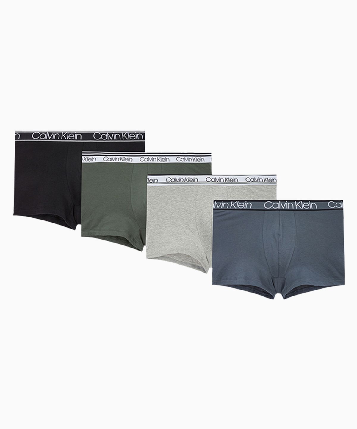 캘빈클라인 언더웨어(CALVIN KLEIN UNDERWEAR) 남성 WB 코튼 스트레치 버라이어티 팩 트렁크 4PK_NP2427OFIU