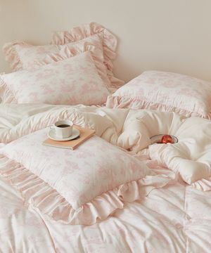 호텔프랑스 프릴 세미 차렵이불단품(SS/Q) 7종