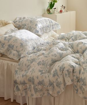 호텔프랑스 프릴 세미 차렵이불세트(SS/Q/K) 7종