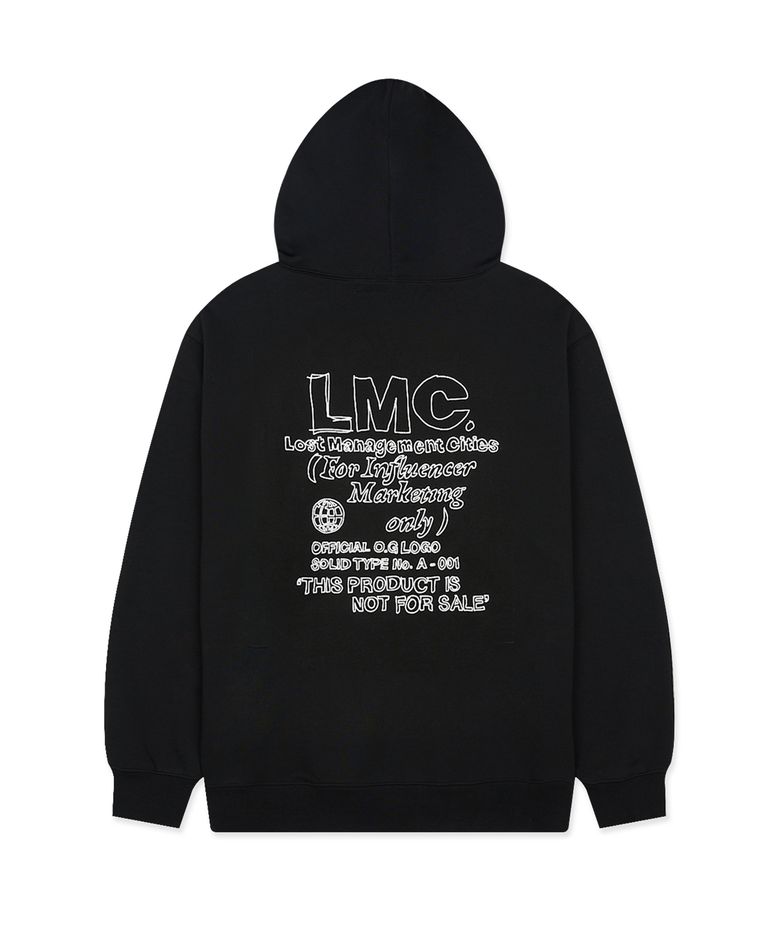 FN DOODLE HOODIE Black
