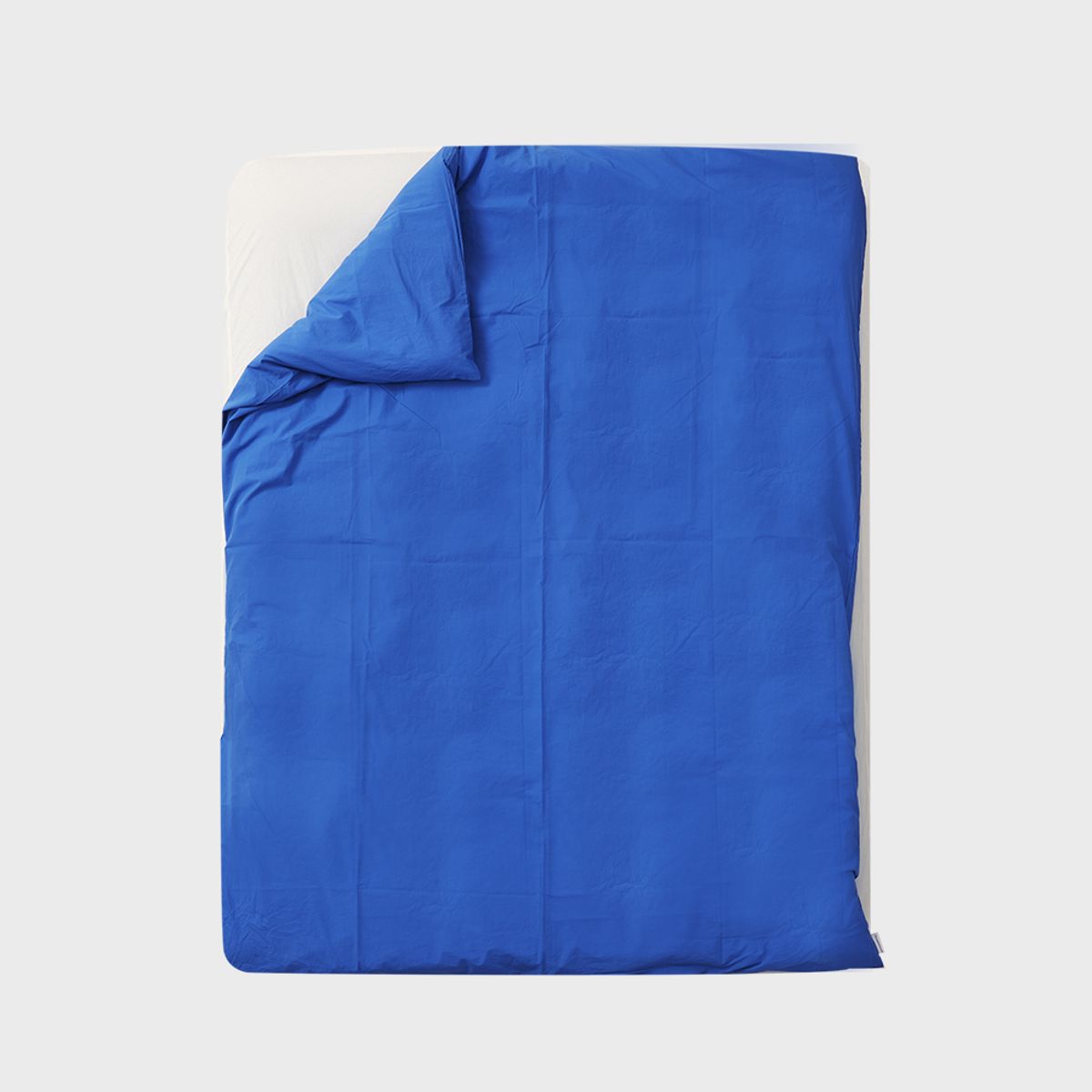 포토제니아굿즈(PHOTOZENIA GOODS) 스탠다드 고밀도 60수 면 이불 커버 - 딥블루 (SS/Q/K)