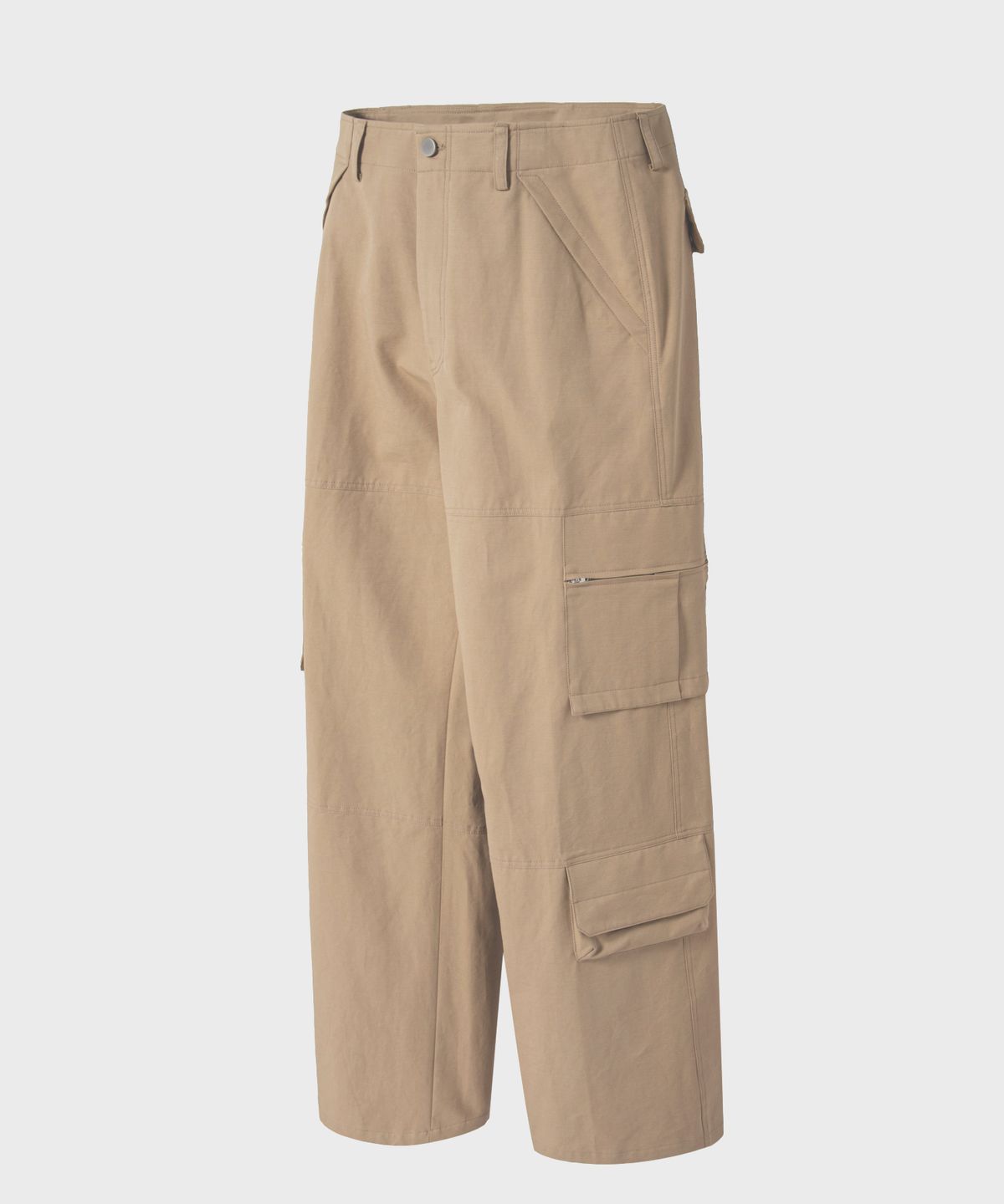 넌블랭크(NONBLANK) 카고 팬츠_BEIGE