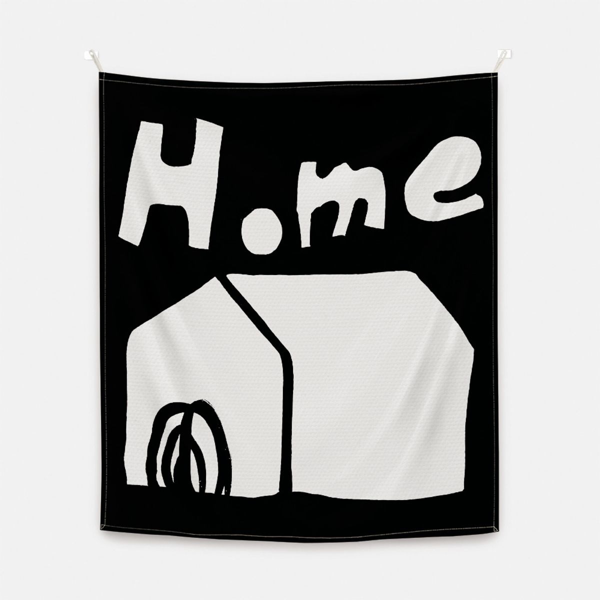 뚜누(TOUNOU) 박나은 작가, home 패브릭 포스터