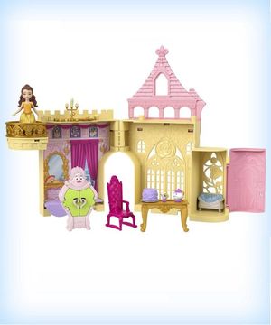마텔  디즈니 캐슬 인형플레이 세트(벨)