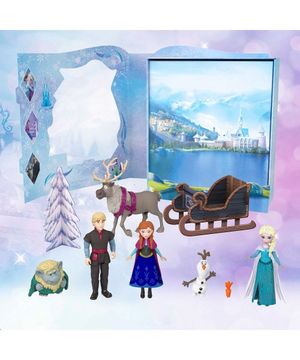마텔  겨울왕국 스토리텔링 인형플레이 세트