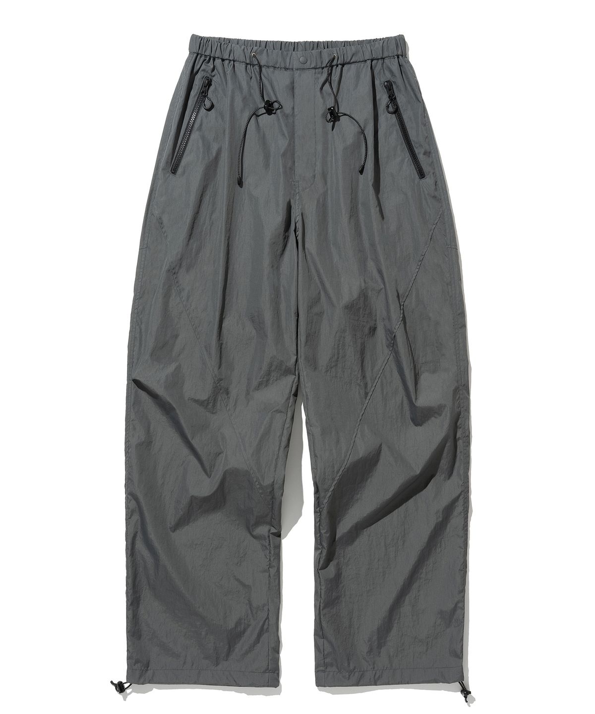 유니폼브릿지(UNIFORM BRIDGE) relax training wind pants grey