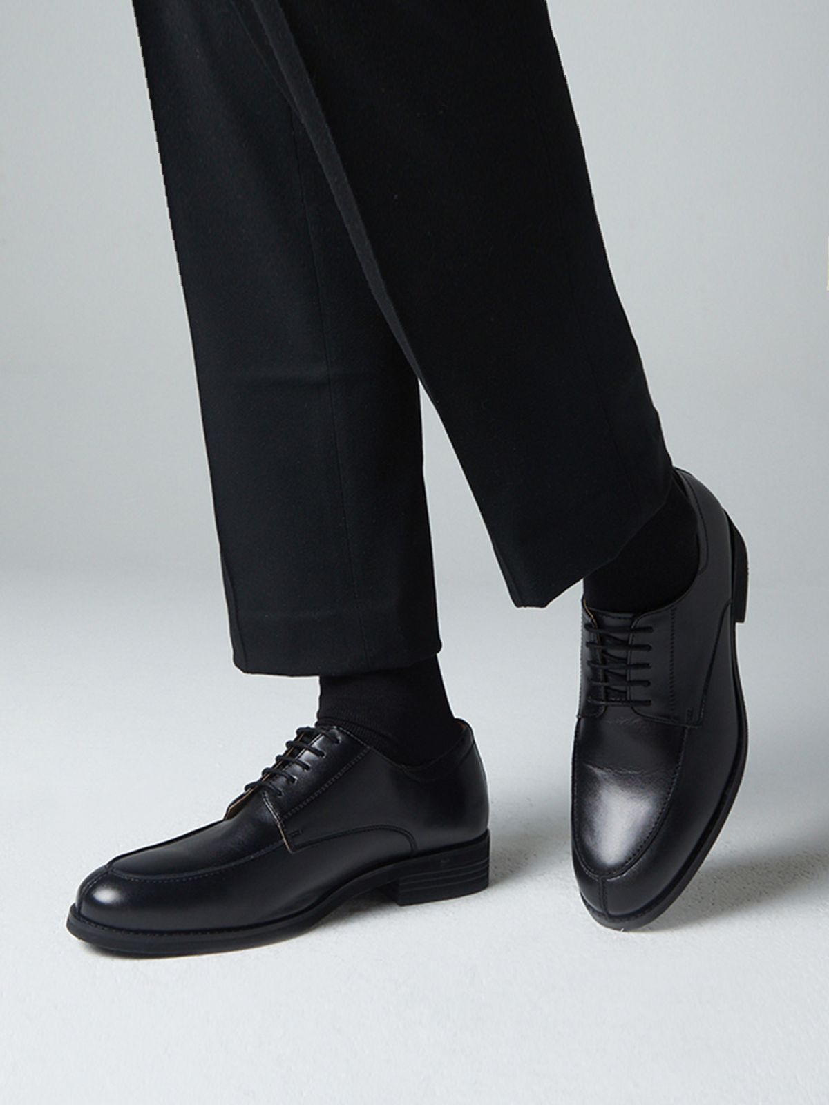 엘칸토(ELCANTO) 마쯔 남성 Y팁 더비 슈즈 3.5cm LCMD87M326