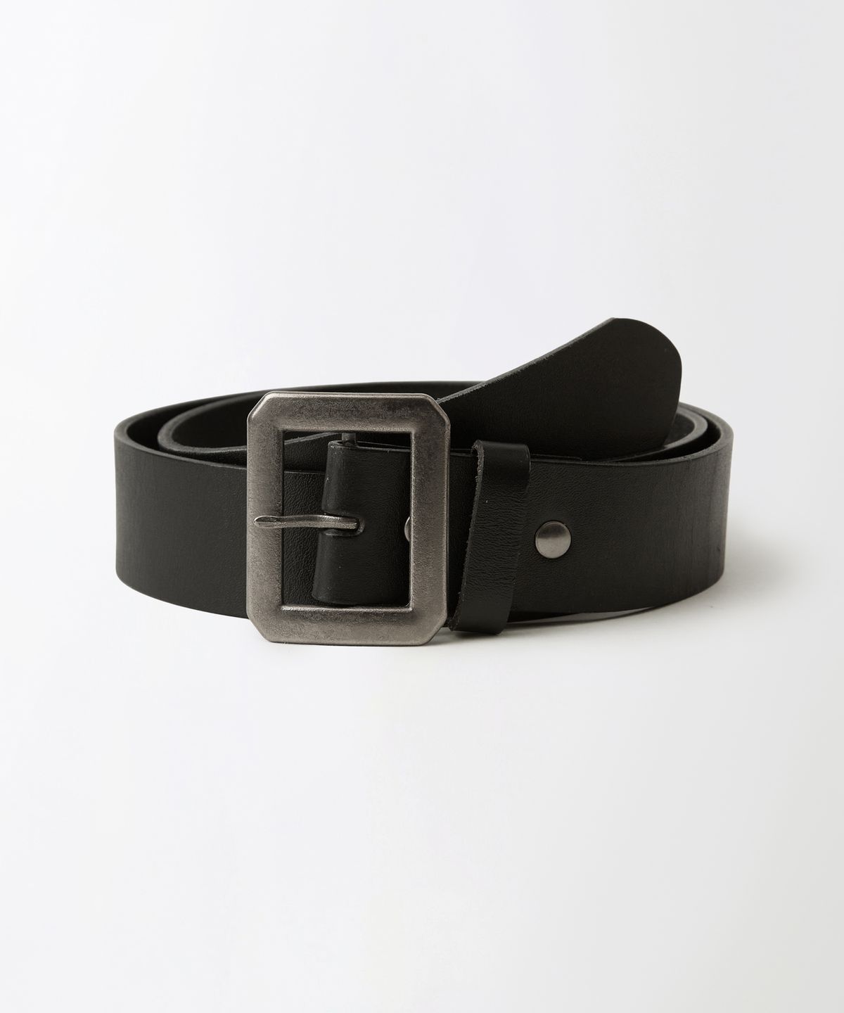 아웃스탠딩(OUTSTANDING) OSTD COWHIDE BELT_BLACK